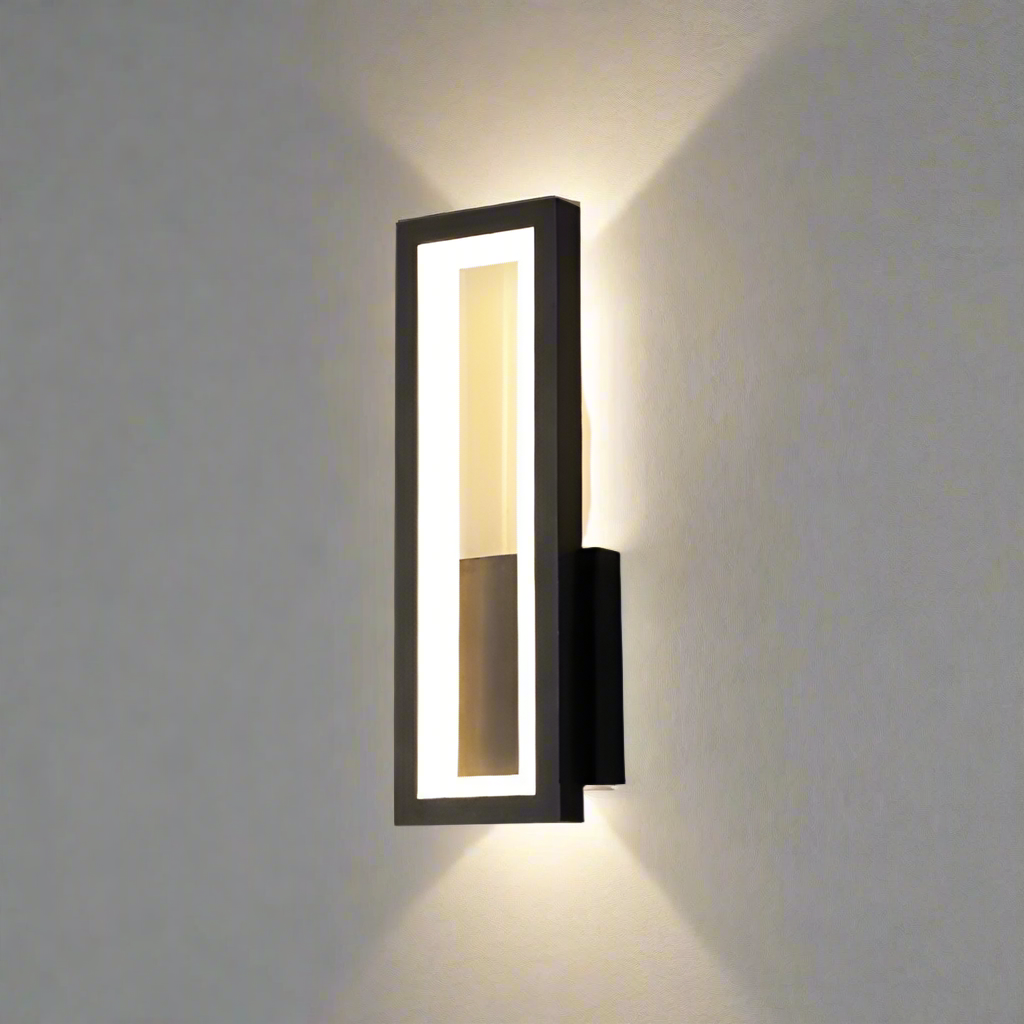 LumiWall Contemporary 17W LED Wall Light for Living Rooms and Bedrooms