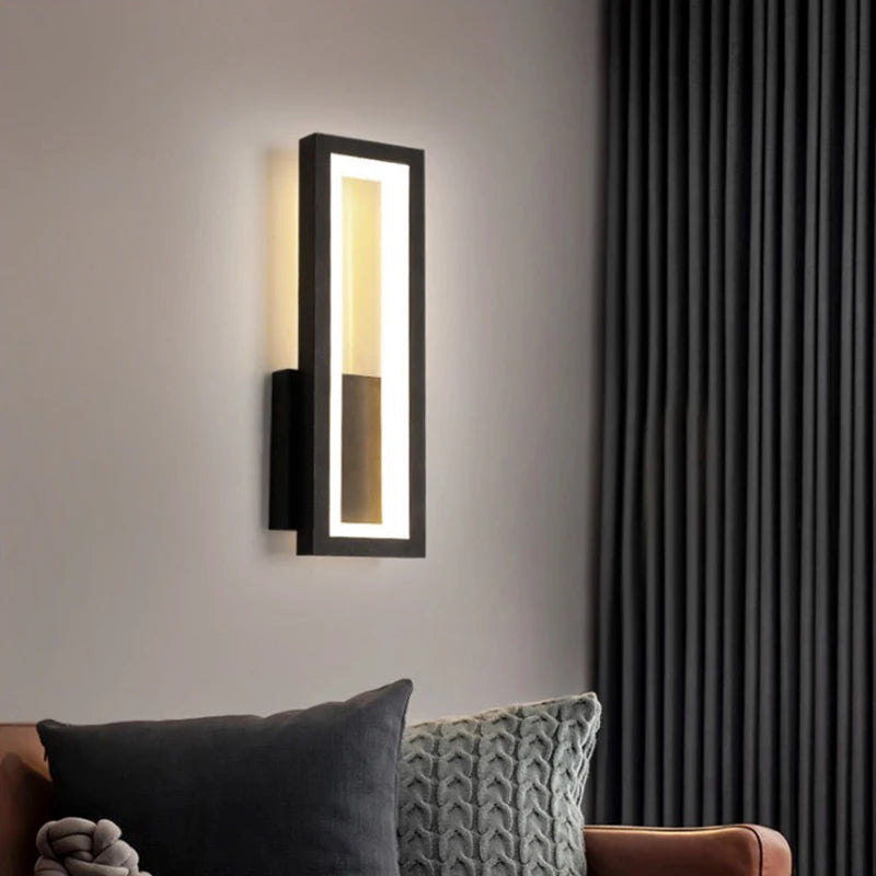 LumiWall Contemporary 17W LED Wall Light for Living Rooms and Bedrooms