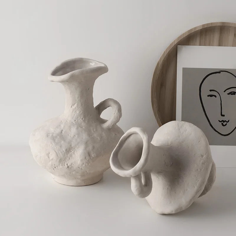 NordicFlow Organic Ceramic Vases for Minimalist Spaces