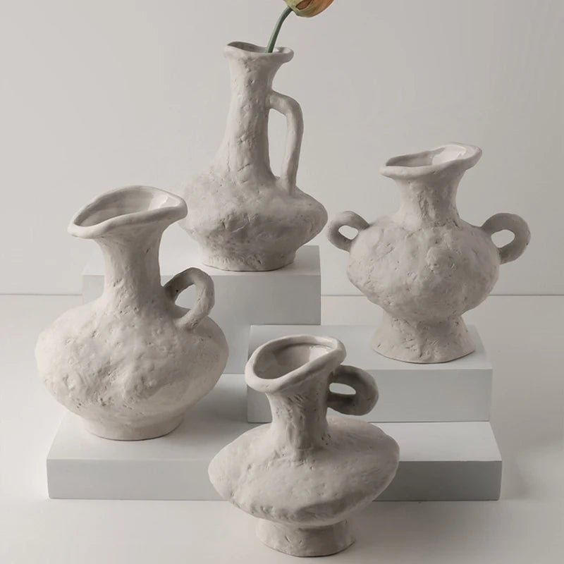 NordicFlow Organic Ceramic Vases for Minimalist Spaces