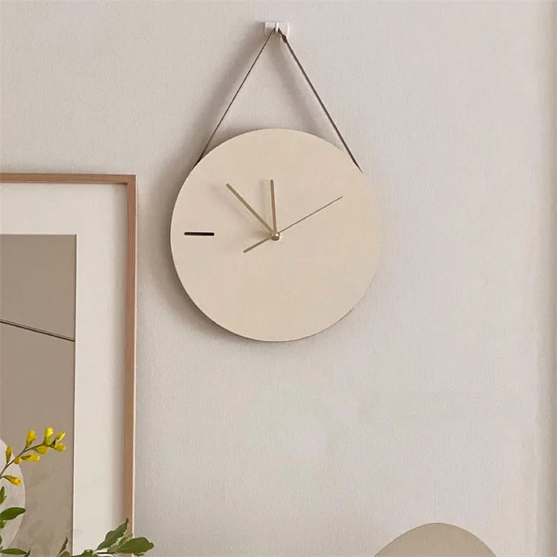 Intentional Timepiece Minimalist Wooden Clock Honoring Japanese Aesthetics