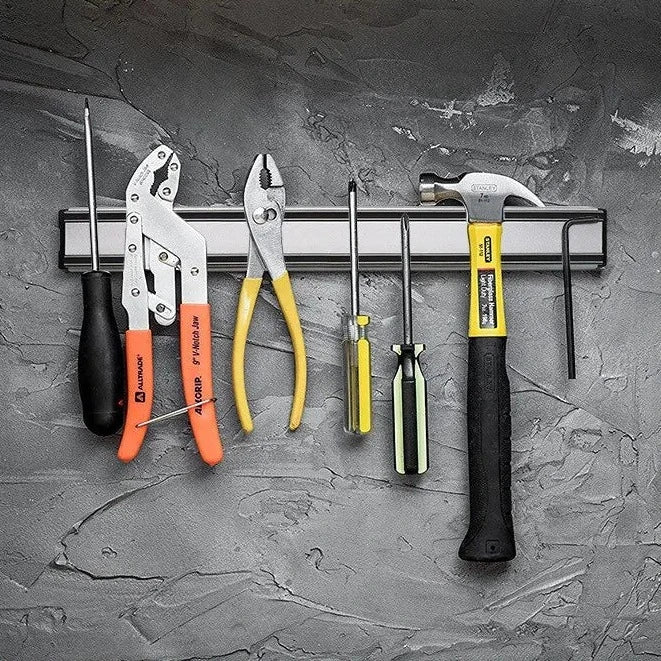 Magnetic Mise-en-Place: Sleek Wall Strip for Culinary Implement Storage