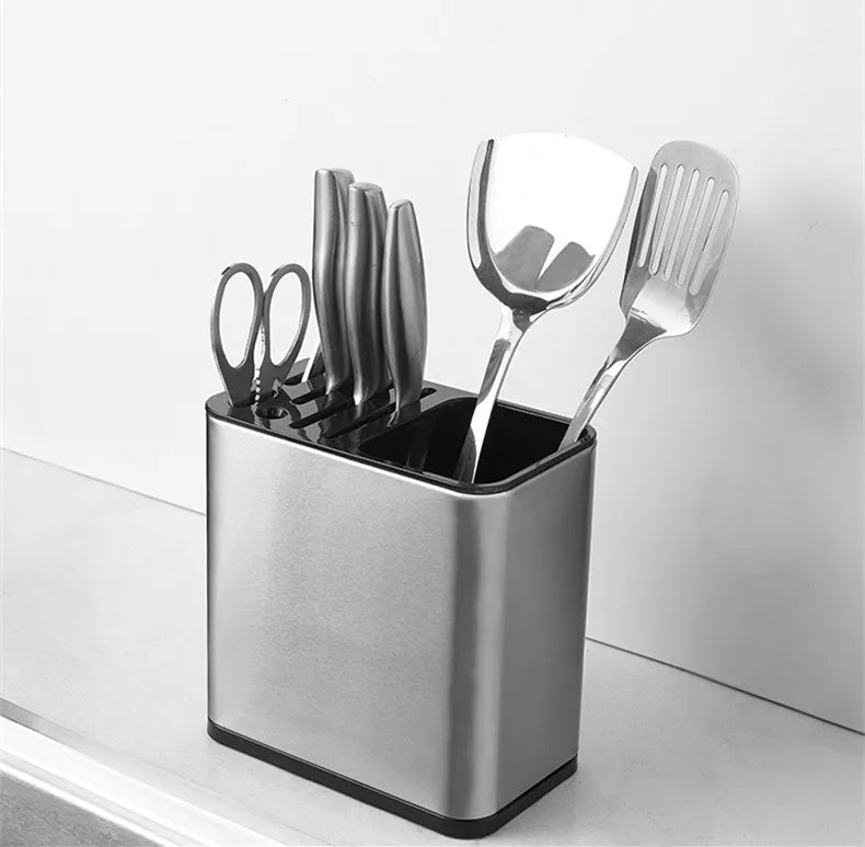 SteelSorter Pro Premium Stainless Steel Cutlery Organizer for Modern Kitchens