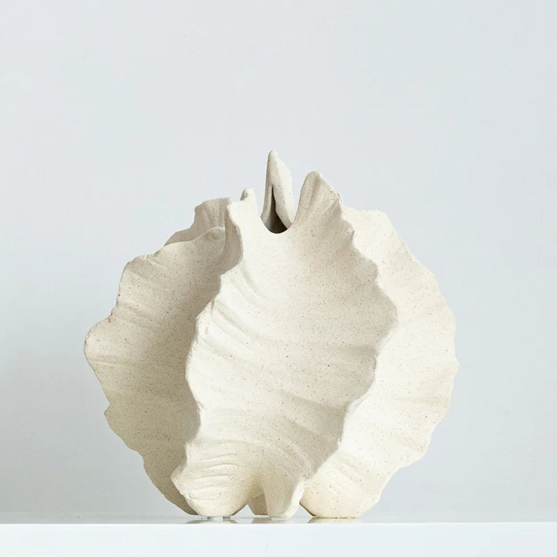 SandScape Minimalist Shaped Vases with Desert Aesthetics