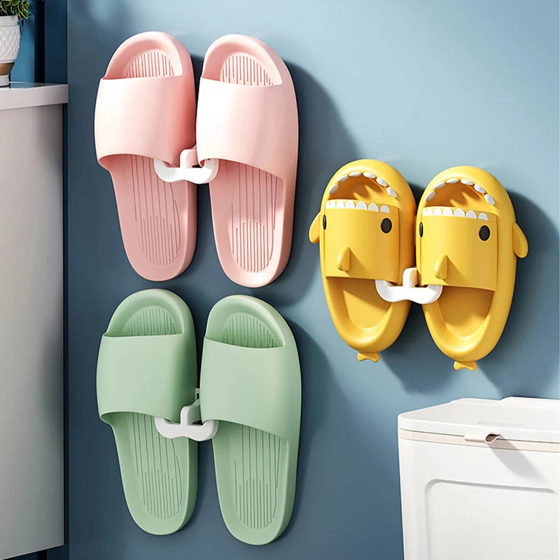 ShoeSmart Hands-Free Slipper Rack for Bathroom and Bedroom