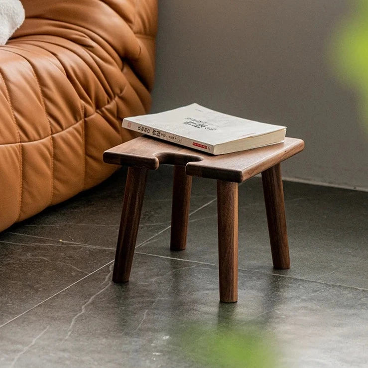 TimberTot Child-Friendly Wood Low Stool for Playful Interiors