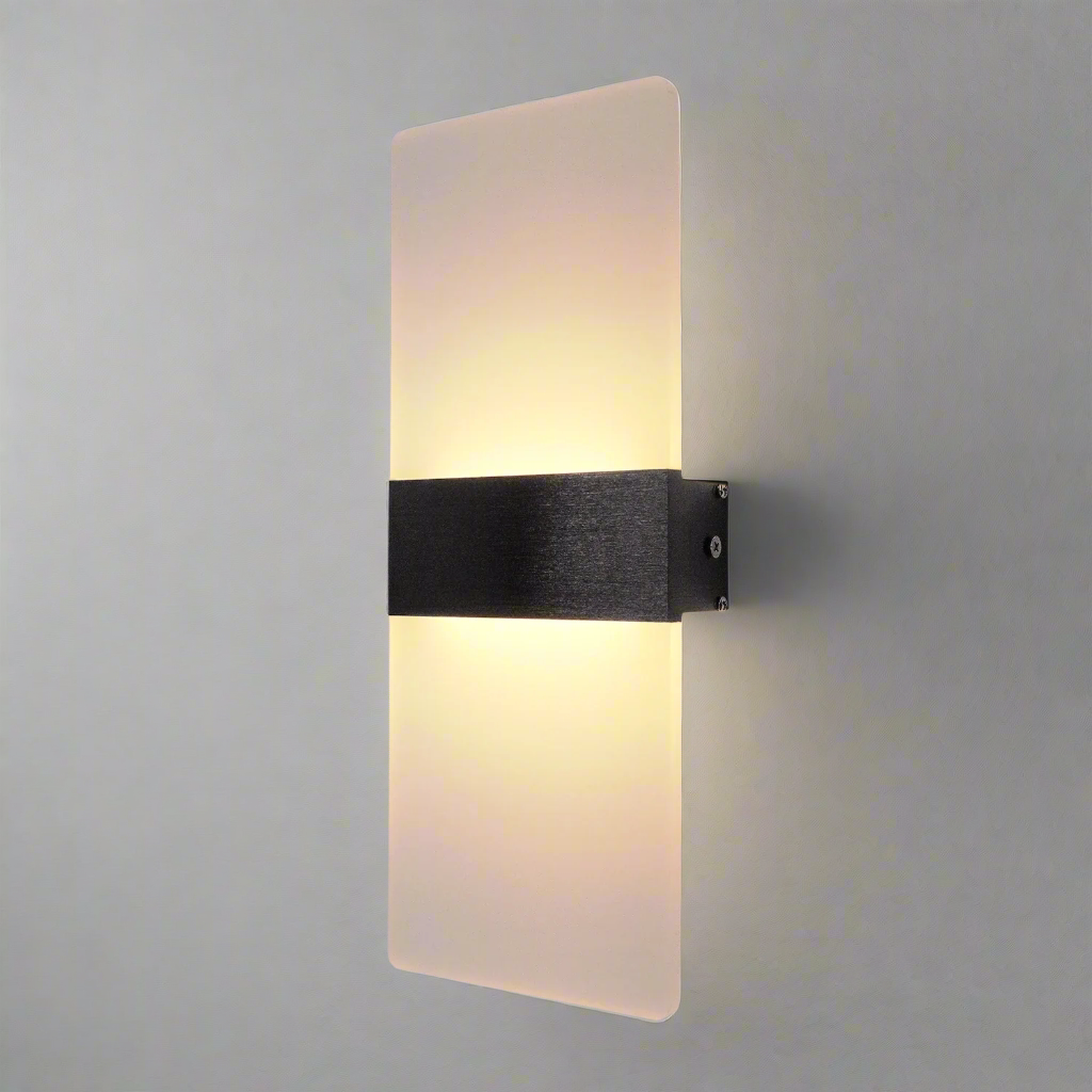 Metro Luminescence Minimalist Wall-Mounted LED Wall Sconce for Modern Interiors