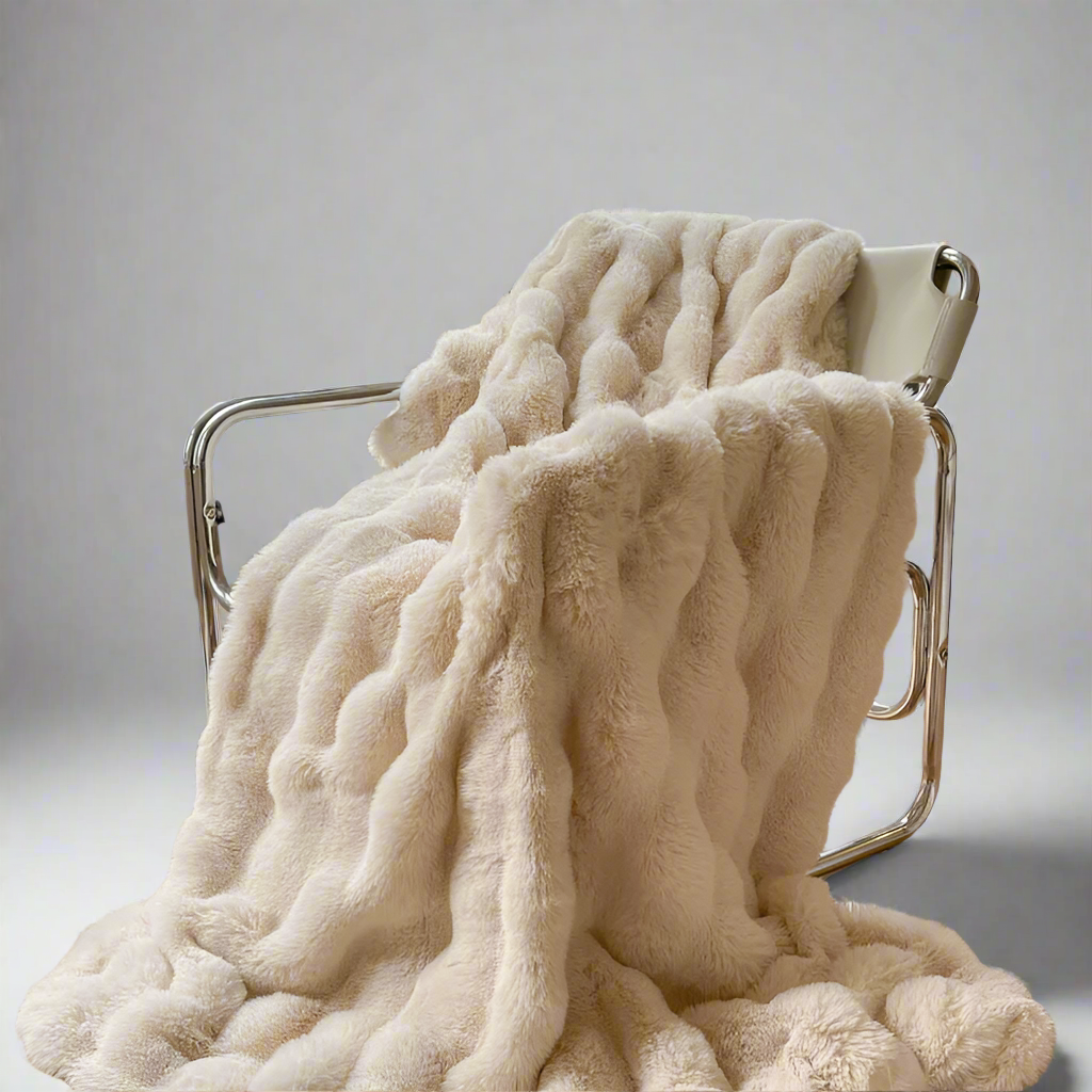 SoftComfort Sumptuous Faux Fur Blanket for Exceptional Comfort