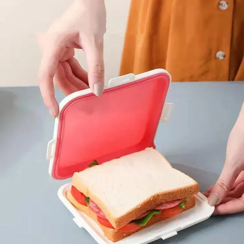 SiliFlexBento Portable Silicone Sandwich Container