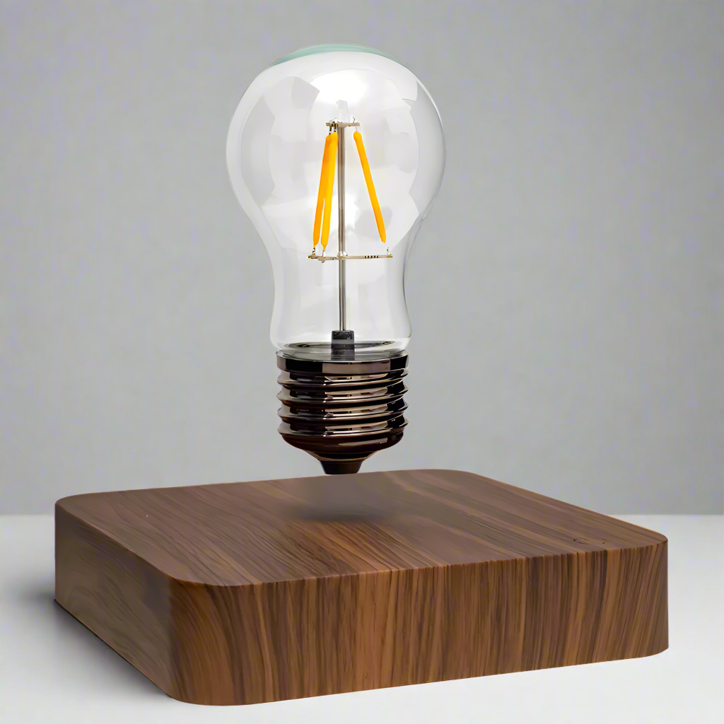 Idea-in-Flight Magnetic Shadeless Levitating Desk Lamp for Creative Functional Decor