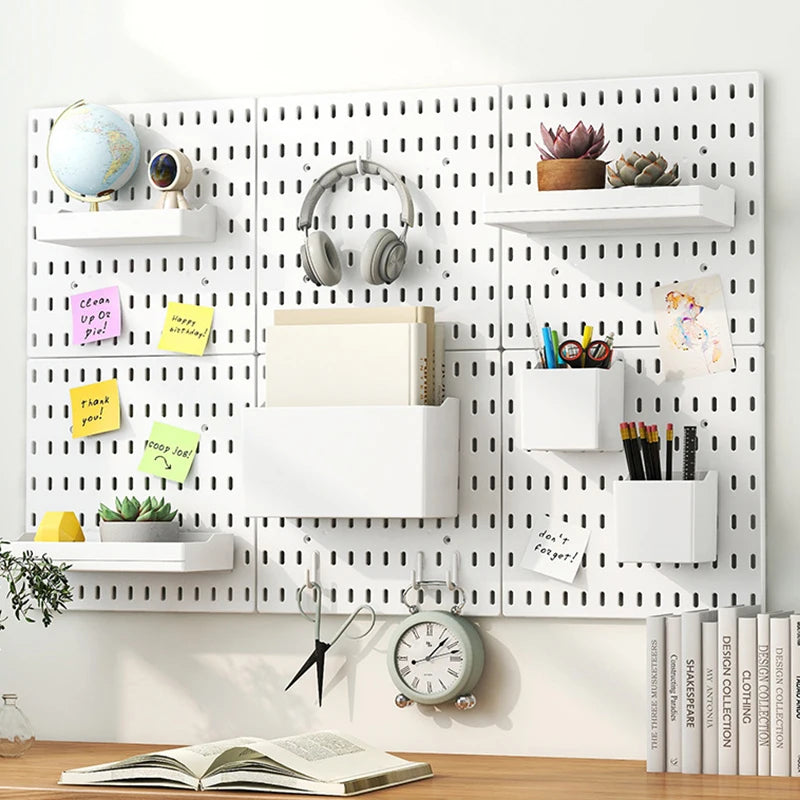 ModuWall Customizable Pegboard Organizer System for Clutter-Free Living